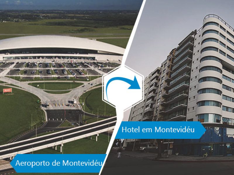 Aeroporto de Montevidéu para Hotel em Montevidéu (Ida e volta)