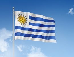 O Uruguai: a Bandeira do Uruguai