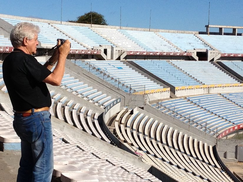 Estadio Centenario Arquibancada La Celeste Montevideo Time Nacional Peñarol