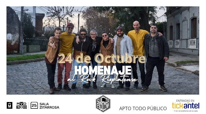 O que fazer em Montevideo em outubro Homenagem ao Rock Rioplatense