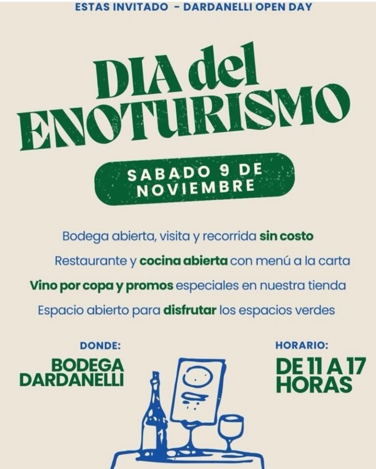 E para celebrar o Dia do Enoturismo, que tal um menu especial harmonizado com bons vinhos? Esta é uma ótima oportunidade para fazer uma visita guiada à Vinícola Dardanelli, que fica bem perto de Montevideo.