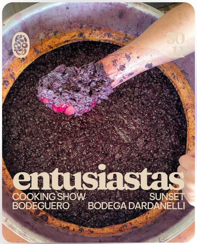 Cooking Show e novos vinhos da Bodega Familia Dardanelli: uma noite repleta de pratos deliciosos em um jantar em passos, sempre com o vinho perfeito para harmonizar.