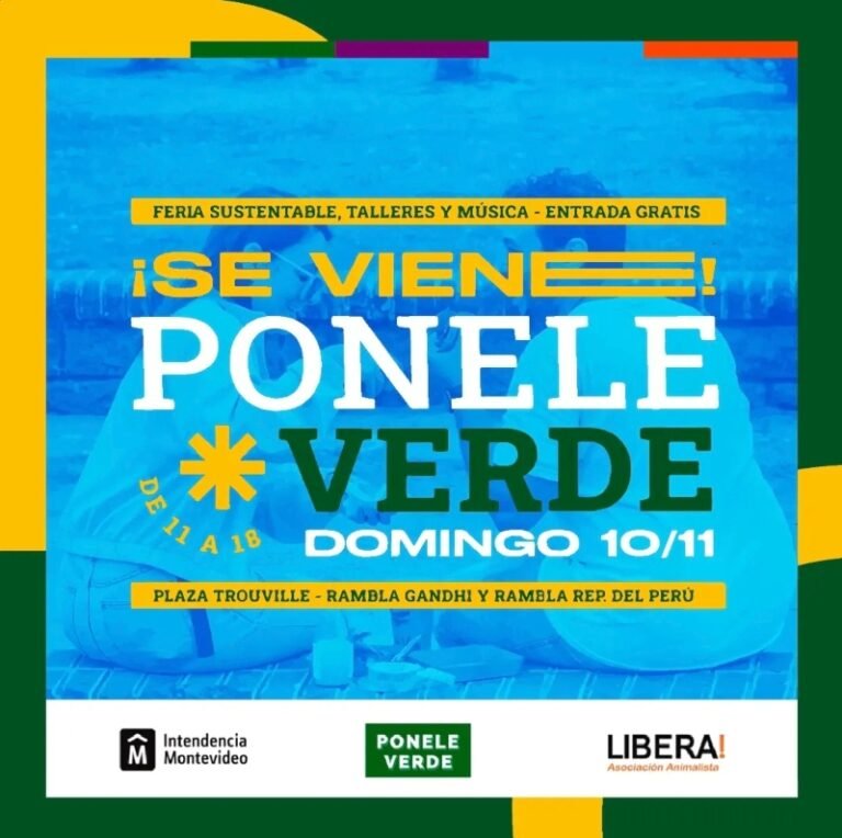 Esta feira eco-amigável e baseada em plantas acontece desde 2018 com o propósito de criar um espaço de encontro social e empreendedor com oficinas e música.