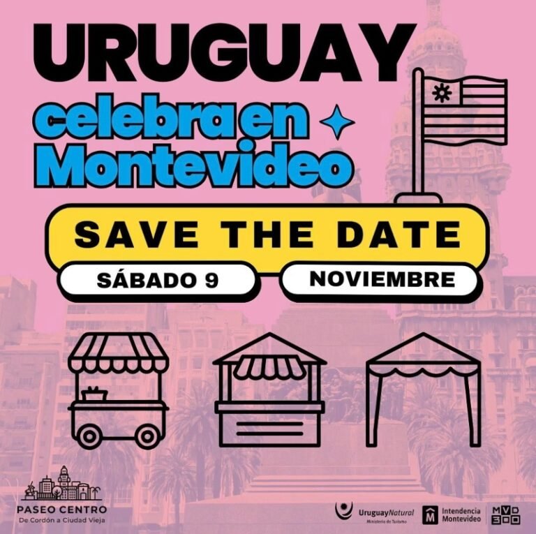 Este é mais um evento para você que busca o que fazer no Uruguai em novembro. Se estiver caminhando pela principal avenida do Centro de Montevideo, a Av. 18 de Julio, você vai se deparar com um trecho fechado para pedestres e uma feira especial.