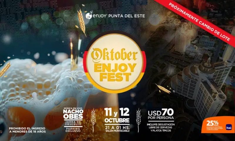 O que fazer no Uruguai em outubro_Enjoy Oktoberfest