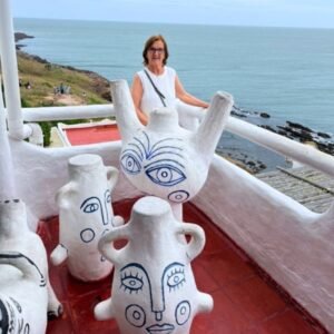 Passeio vista da Casapueblo