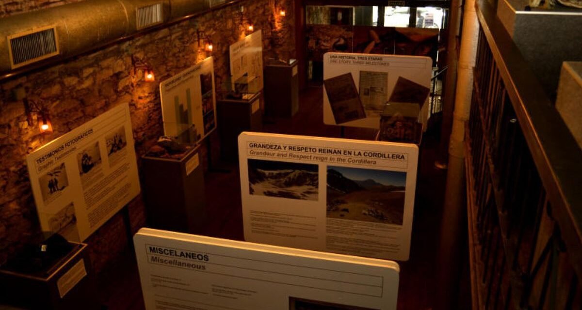 Museo de los Andes Montevidéu Tragédia dos Andes Sobrevivência Acidente aéreo História de vida Cordilheira dos Andes Old Christians Club Exposição histórica Milagre dos Andes