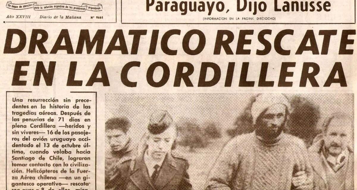 Museo de los Andes Montevidéu Tragédia dos Andes Sobrevivência Acidente aéreo História de vida Cordilheira dos Andes Old Christians Club Exposição histórica Milagre dos Andes