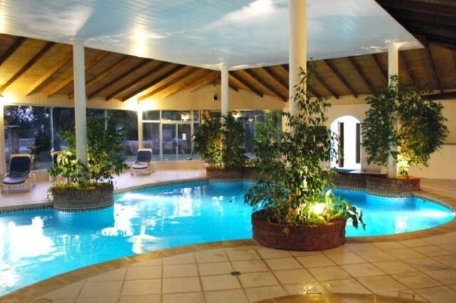 Imagem de piscina em hotel em Pueblo Suizo no Uruguai