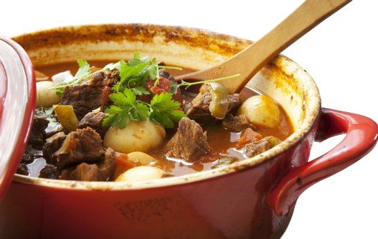 imagem de puchero em panela