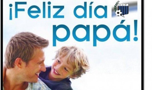 imagem de um homem e uma criança com o uma mensagem