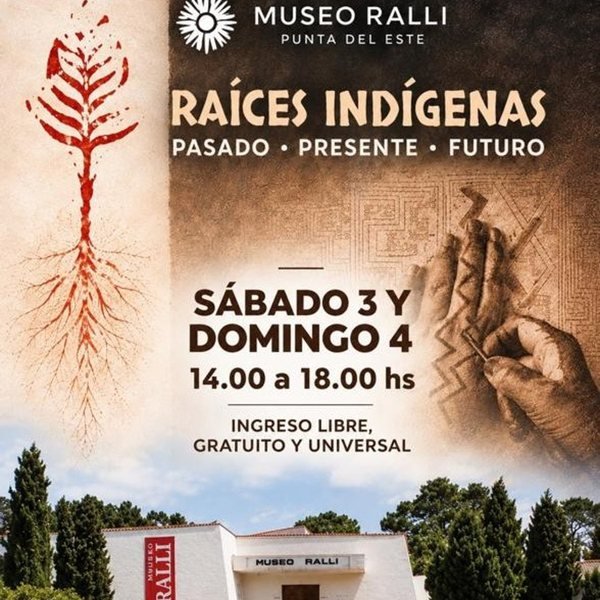 Cartaz do Museo Ralli no Día del Patrimonio