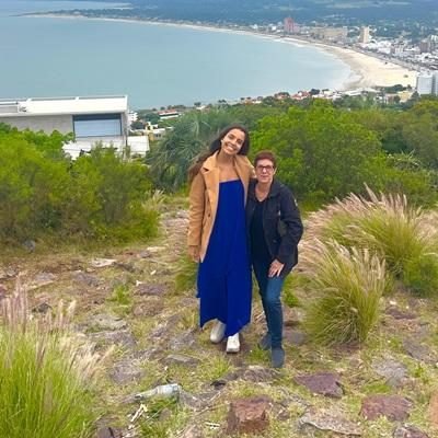 Lavinia Guimarães em Punta del Este